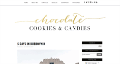 Desktop Screenshot of chocolatecookiesandcandies.com